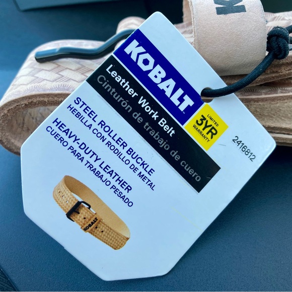 Kobalt Leather Work Belt - Picture 7 of 10